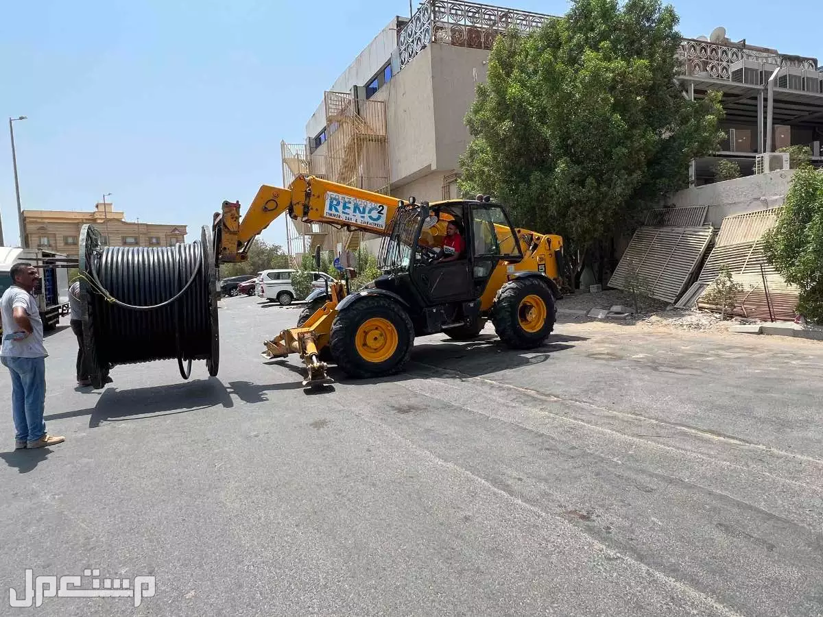 تليسكوب بوم لودر ‏رافعة ‏شوقية ‏سكينة فوركلفت