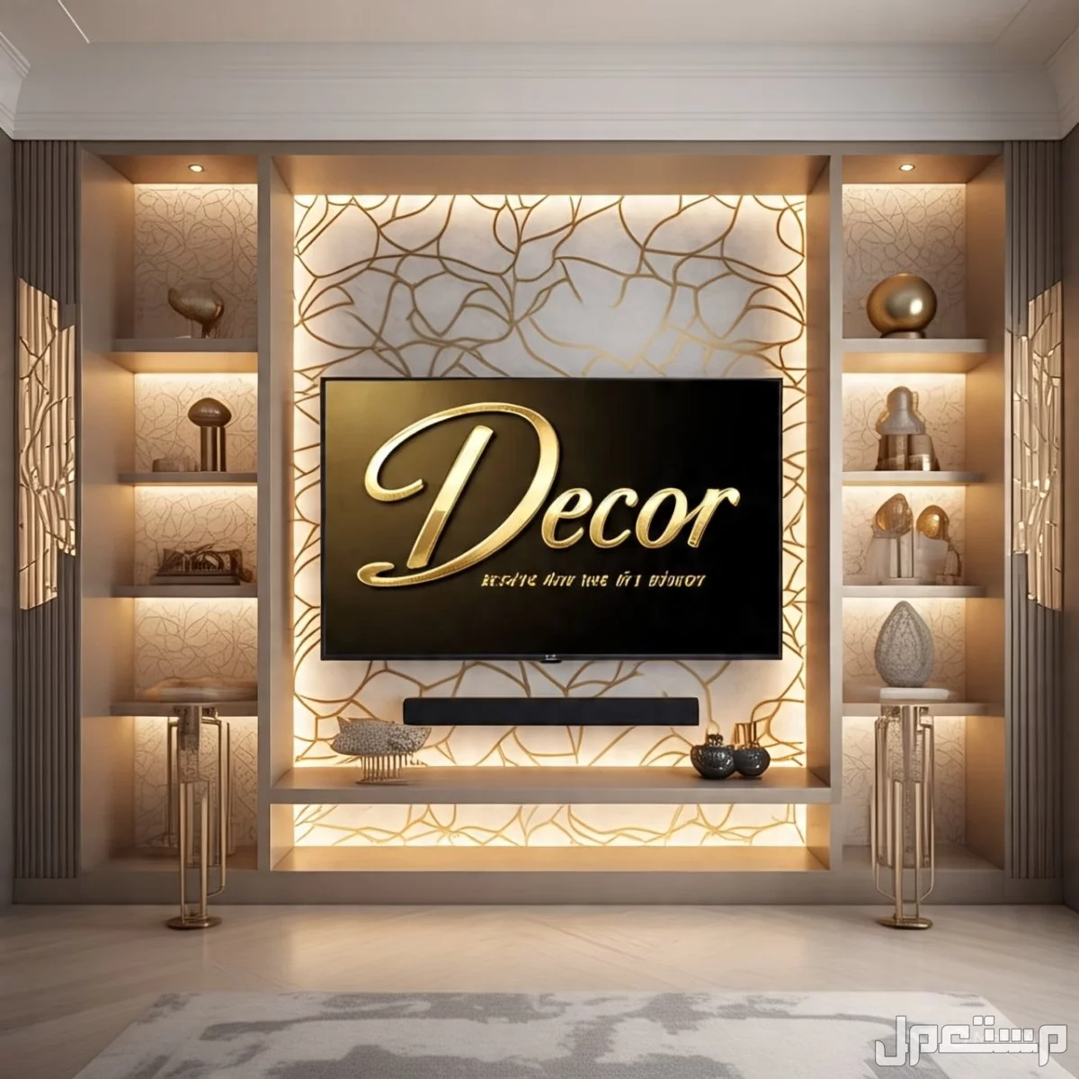تصميم وتنفيذ جميع انواع الديكورات المنزليه في الرياض
