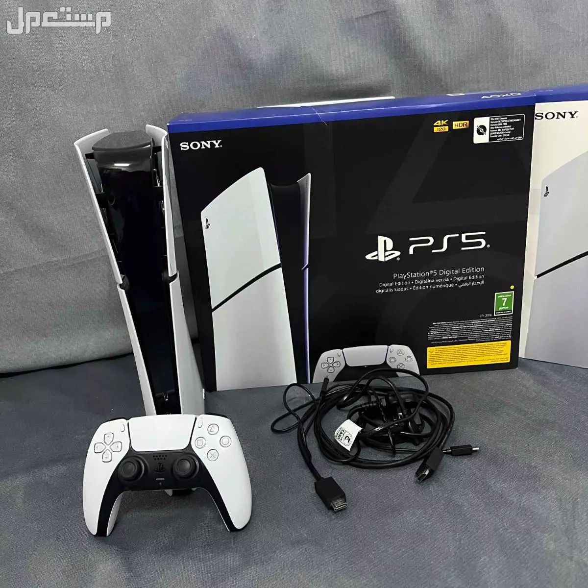 بلايستيشن سوني 5 مستخدم شبه جديد ضمان شهر