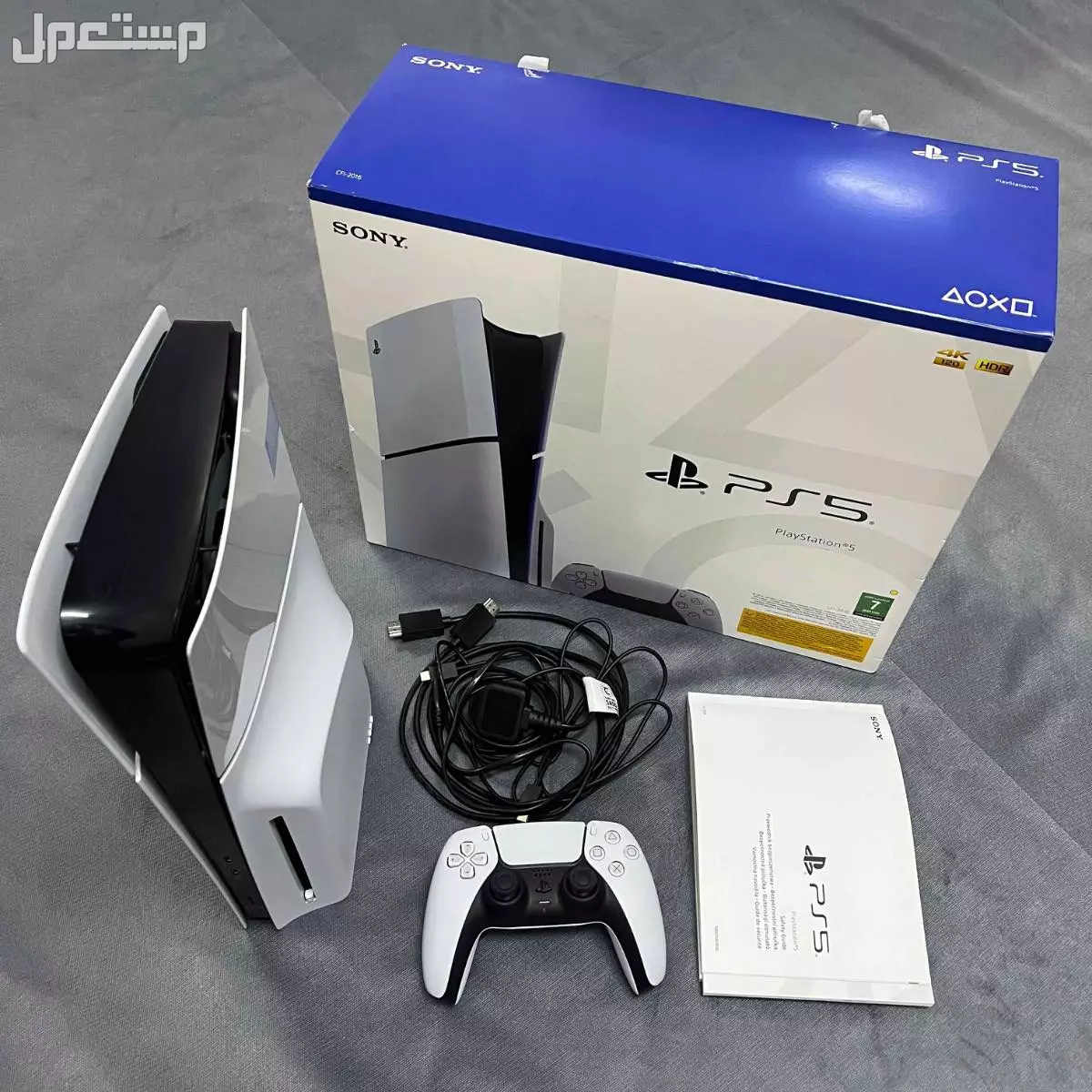 بلايستيشن سوني 5 مستخدم شبه جديد ضمان شهر