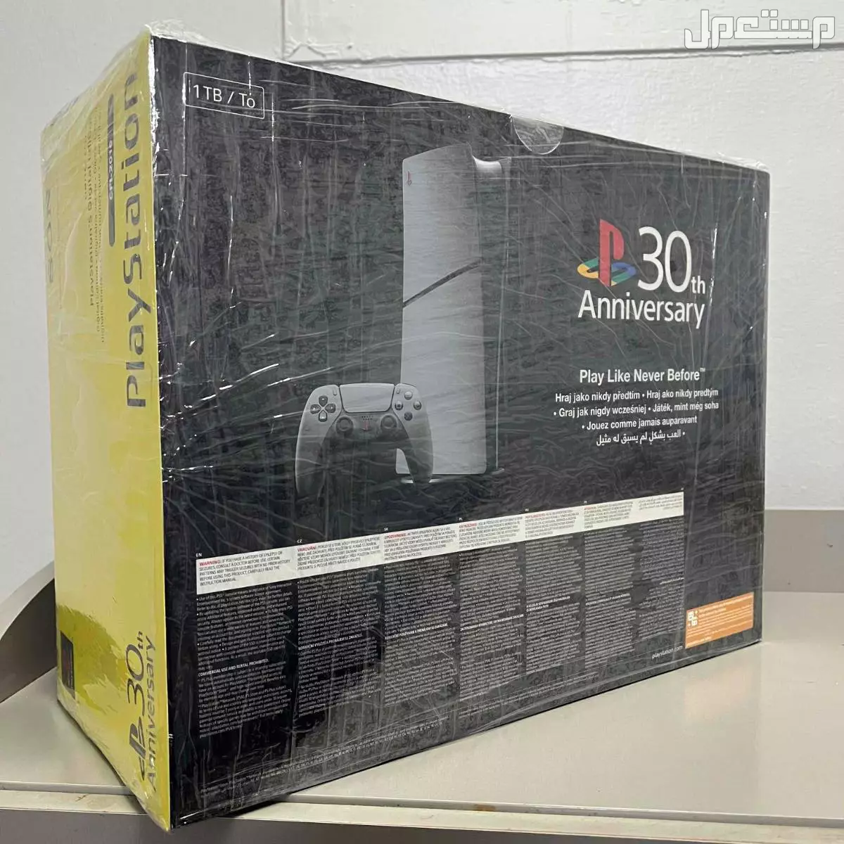 بلايستيشن سوني 5 مستخدم شبه جديد ضمان شهر