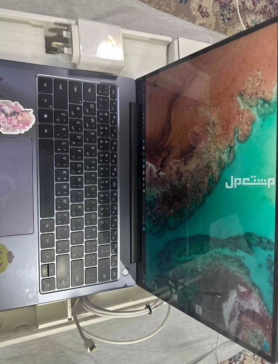 لابتوب هواوي 14 بوصة للشاشة كور أي 5 دقة 2K ماركة هواوي في جدة بسعر 1500 ريال سعودي