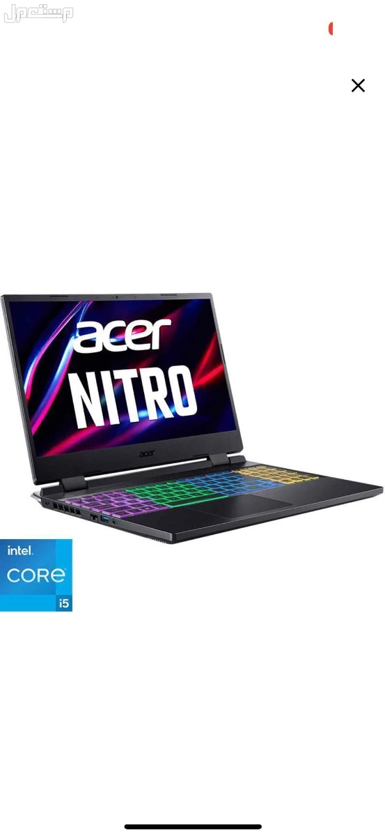 لابتوب ايسر نيترو 5 قيمنق ماركة إيسر في الرياض بسعر 2500 ريال سعودي