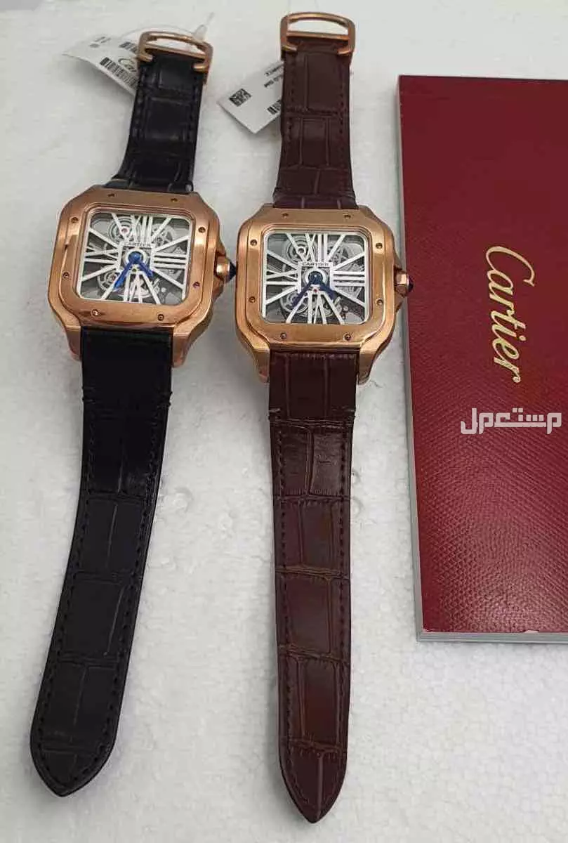 ساعات كارتير رجالي ماستر كوالتي جلد وستيل