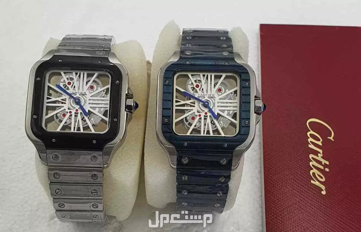 ساعات كارتير رجالي ماستر كوالتي جلد وستيل