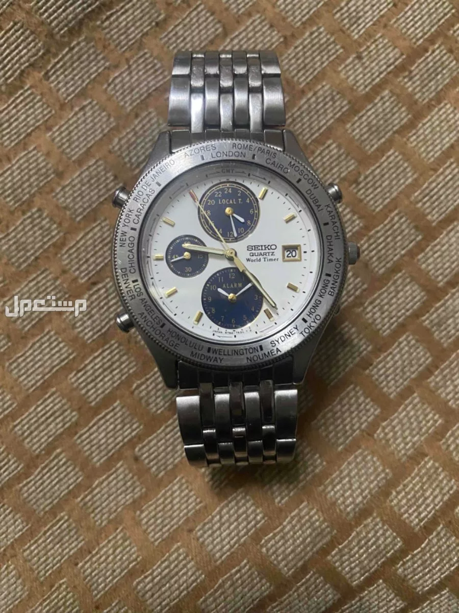 ساعة سيكو فنتج من النوادر بنص السعر مع سماعة سامسونج هدية