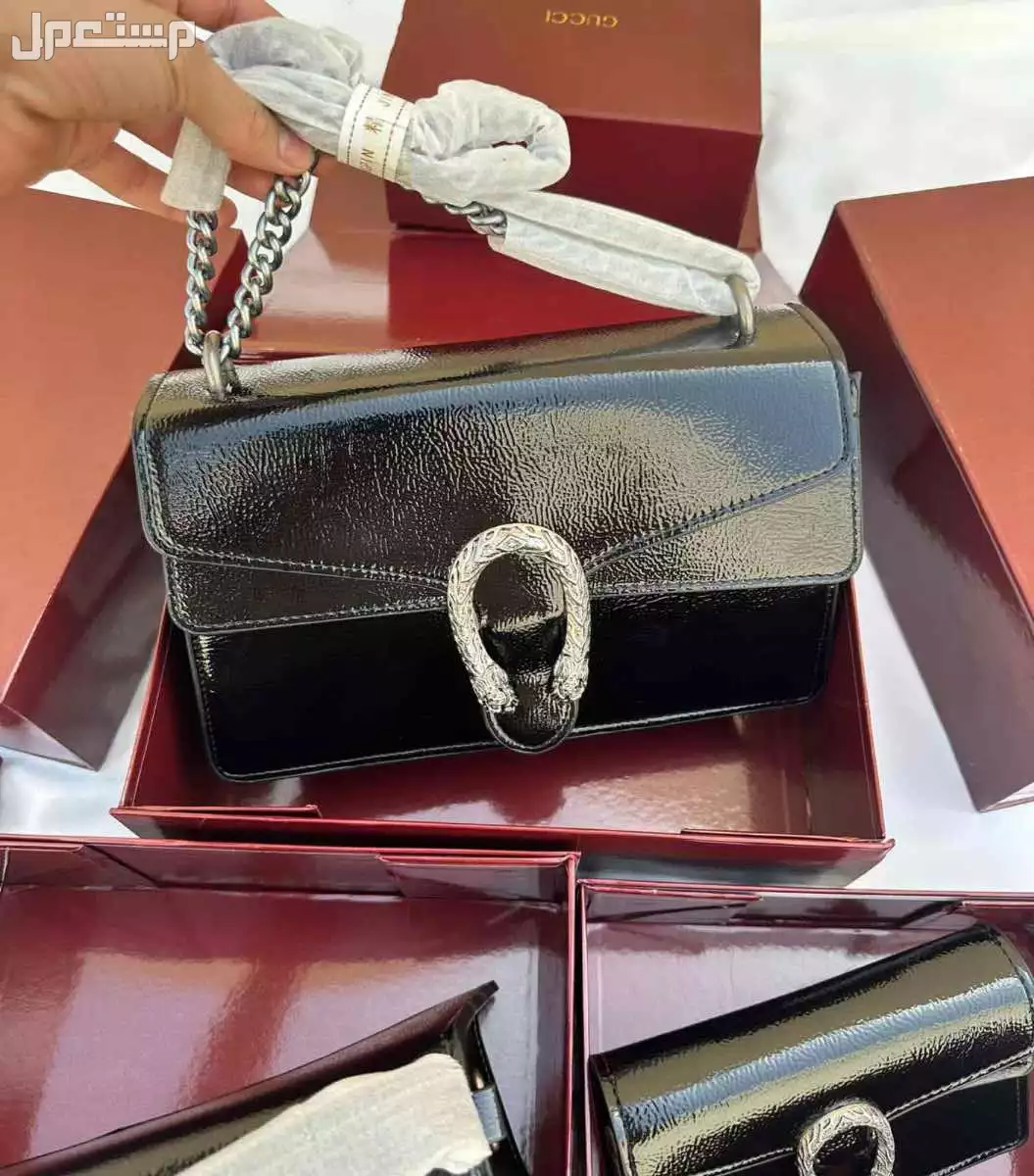 شنط ماركة قوتشي ماستر كوالتي حجمين