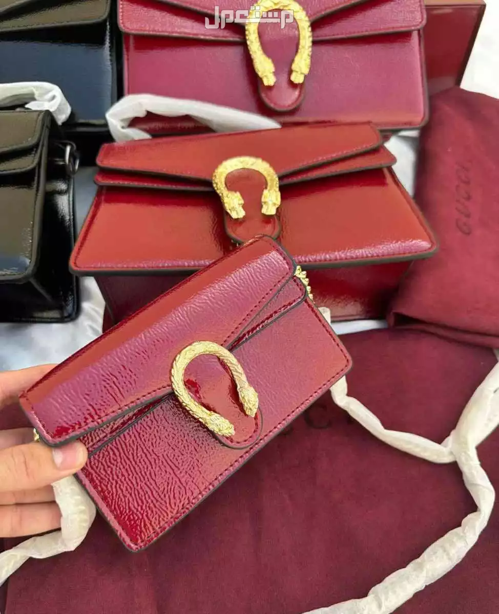 شنط ماركة قوتشي ماستر كوالتي حجمين