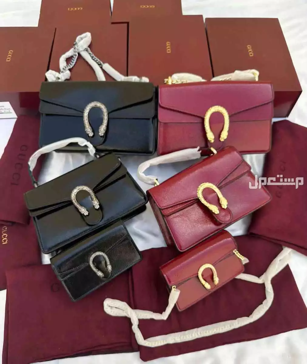 شنط ماركة قوتشي ماستر كوالتي حجمين