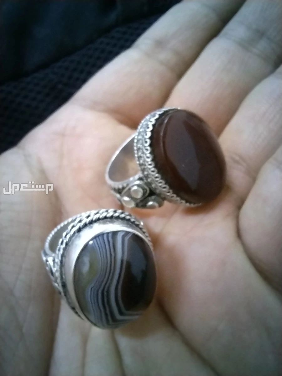 خاتمين صياغة نجراني عقيق يماني  في الرياض بسعر 160 ريال سعودي