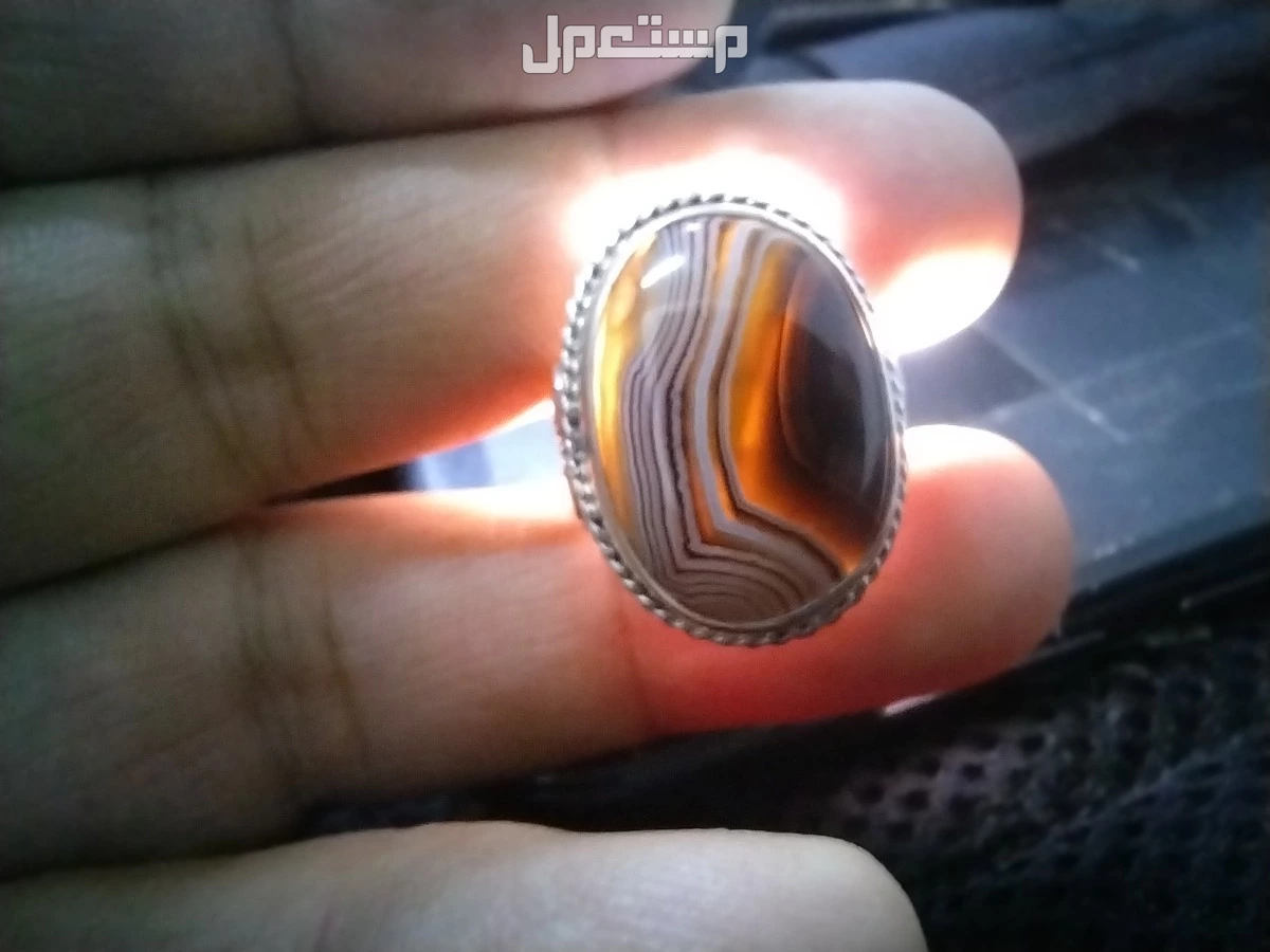 خاتمين صياغة نجراني عقيق يماني  في الرياض بسعر 160 ريال سعودي