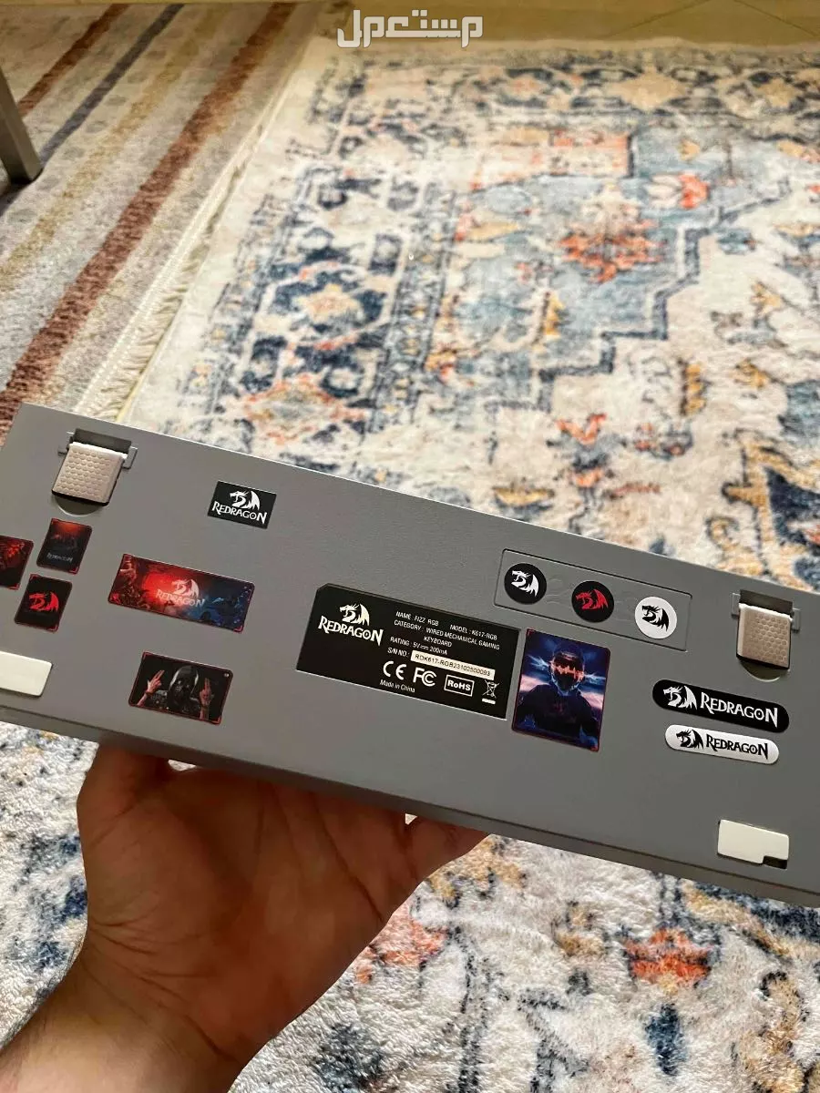 للبيع كيبورد redragon K617 بسعر 100