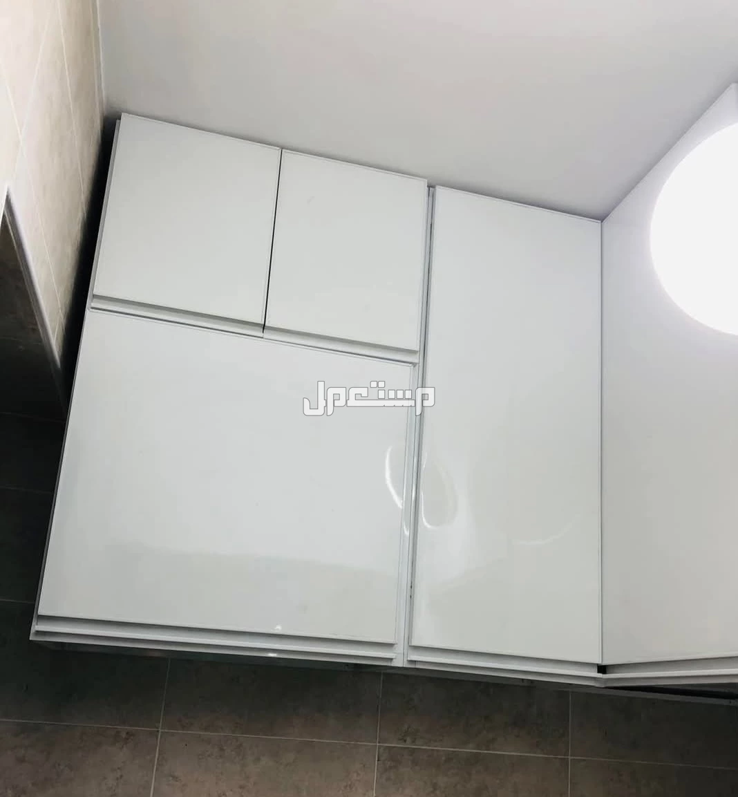 مطبخ دبل شيت الومنيوم استعمال 6 شهور
