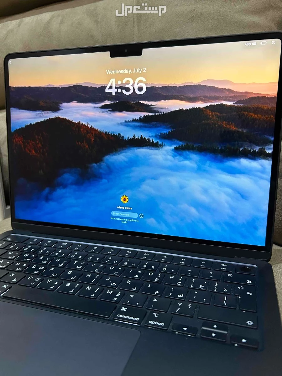 MacBook Air M2 | 256GB SSD | 16GB RAM | نظيف جداً شبه جديد