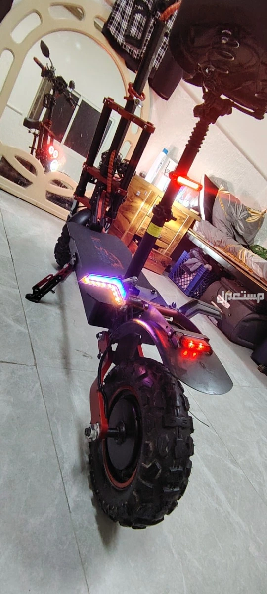 سكوتر كهربائي جديد للبيع الرياض حي الملك فيصل شارع ابي سعيد