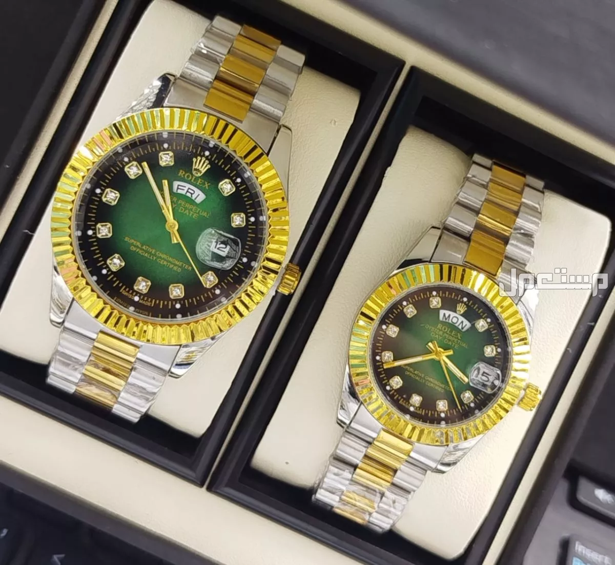 جديدنا ساعات  رولكس درجة اولا السعر 240﷼