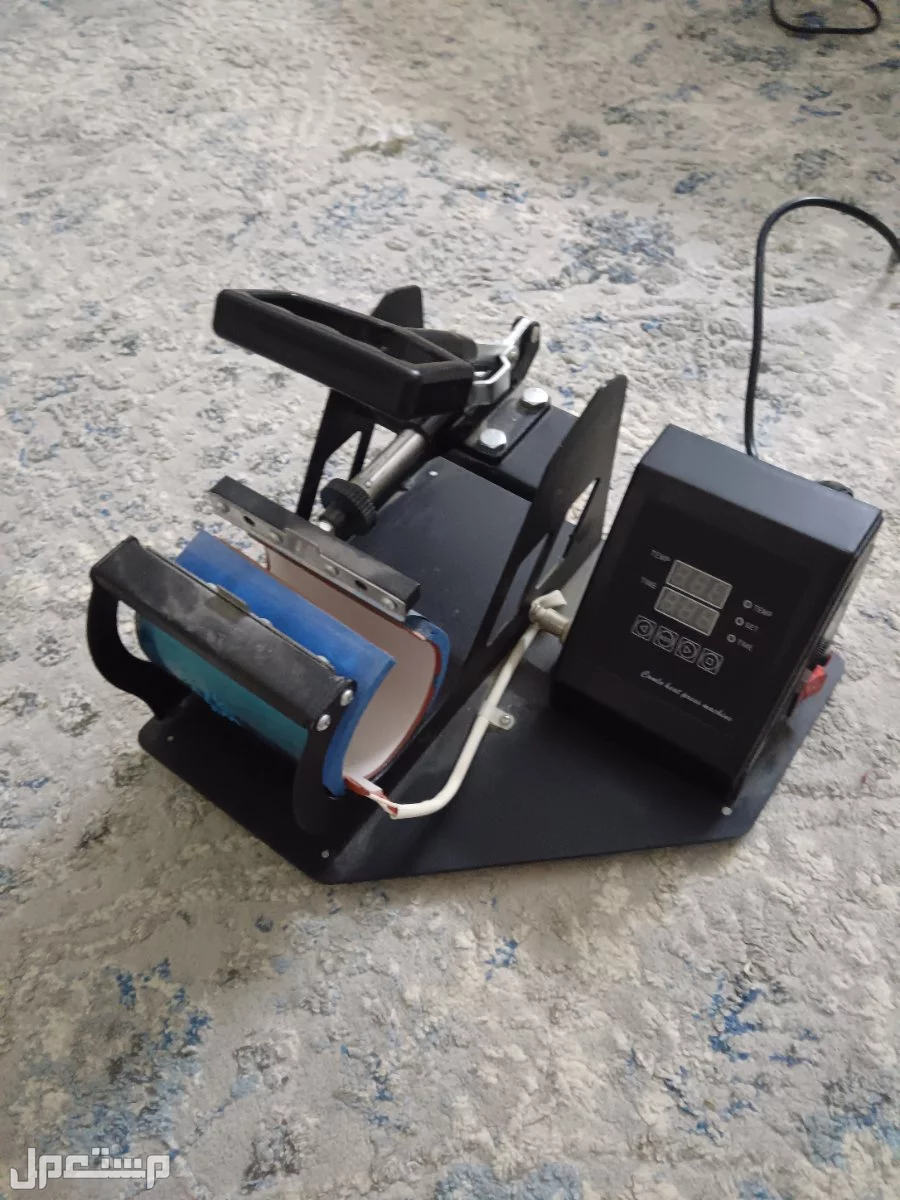 مكبس حراري مسطح واكواب وطابعه pixma ملون وعادي في الرياض بسعر 1450 ريال سعودي قابل للتفاوض