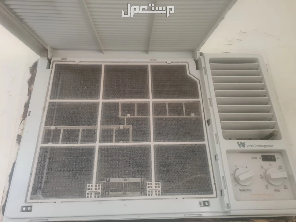 مكيف وايت وستنجهاوس جديد استعمال 1 سنة 1000 ريال