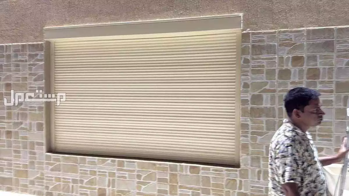 window installation aluminum shutter in Rabigh