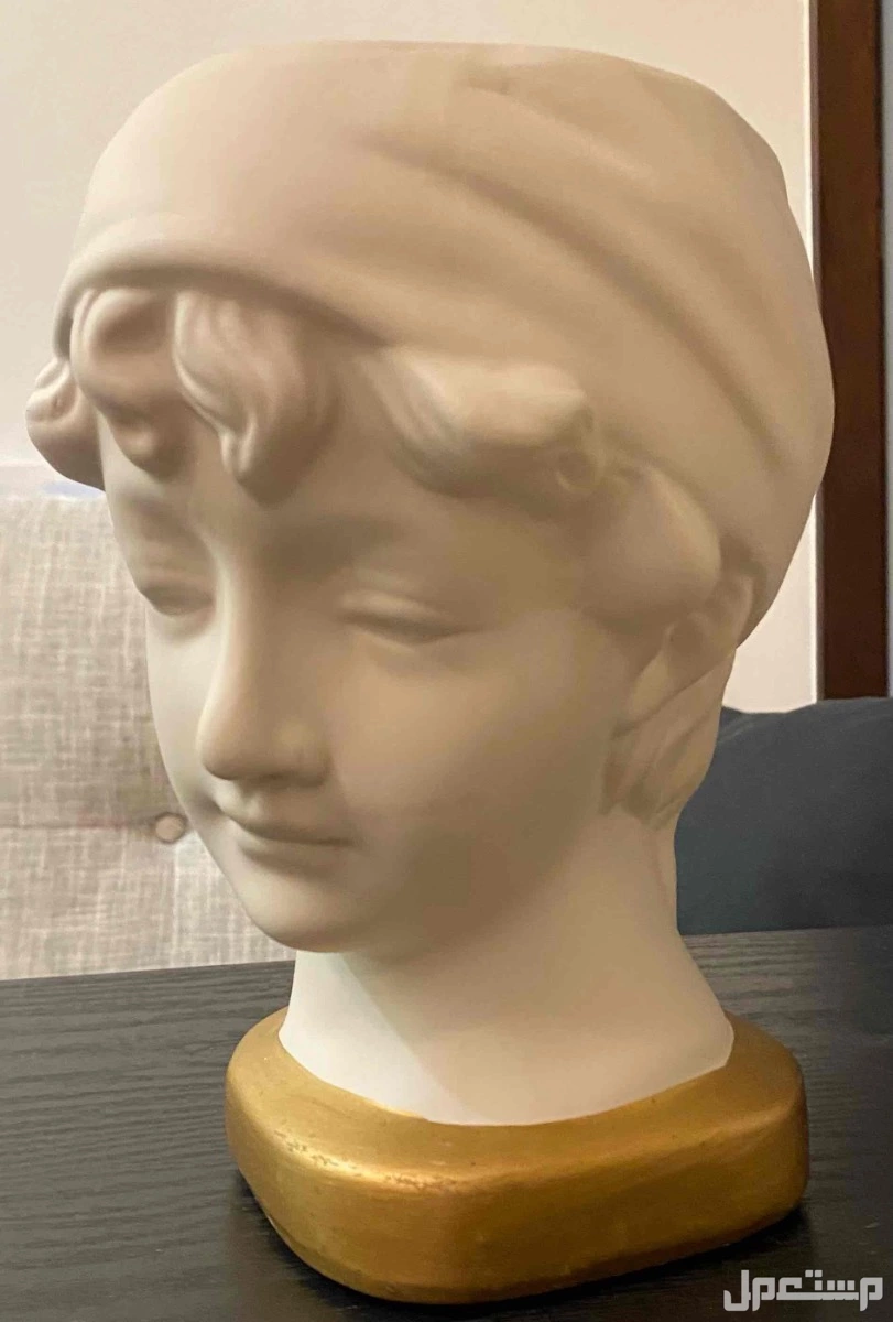 مزهرية فازة سيراميك على شكل وجه ceramic vase face shape