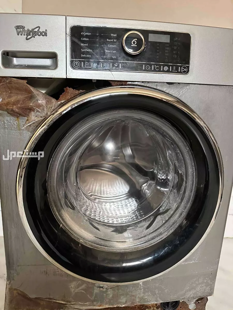 غسالة للبيع ماركة ويربول رقم الموديل مسجل بالصورة