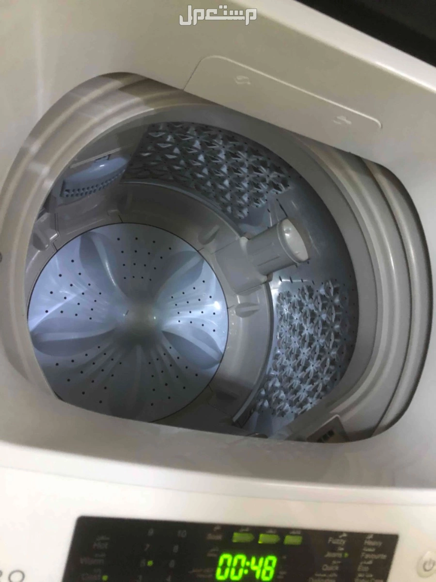 غسالة اوتوماتيك 7كيلو شبه جديده ضمان سنتين
