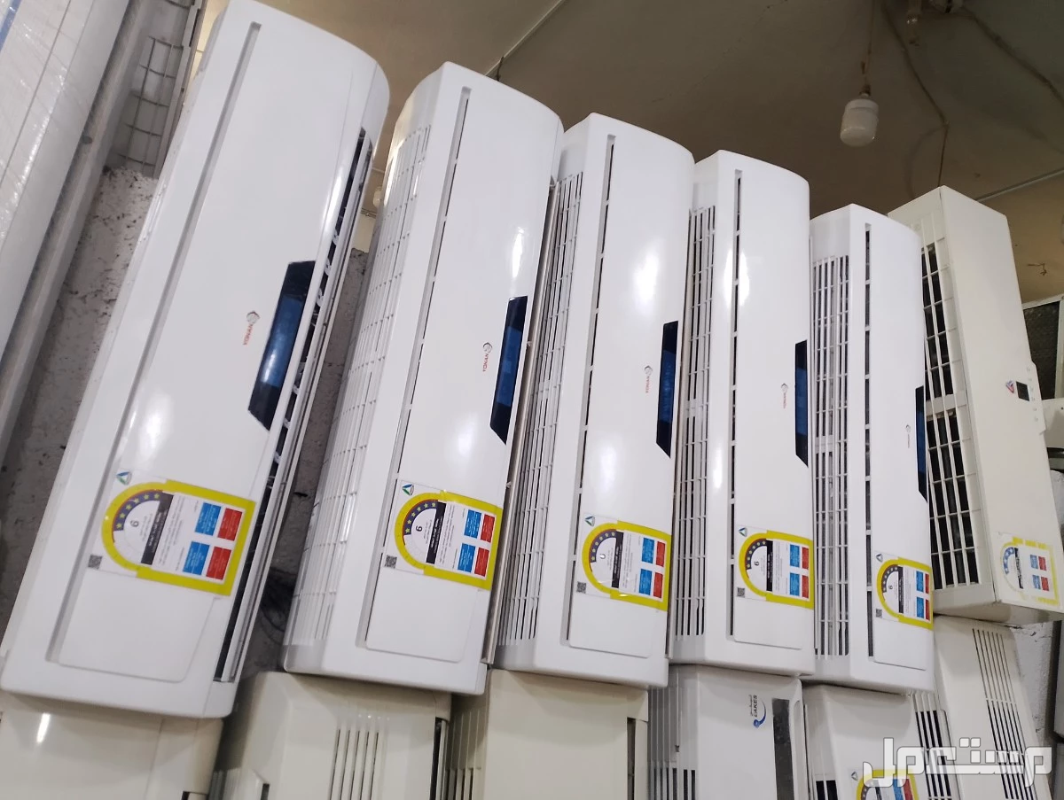 لبيع واستبدال جميع انواع المكيفات اسبليت وشباك بالتركيب والضمان 7 نجوم وشرايح