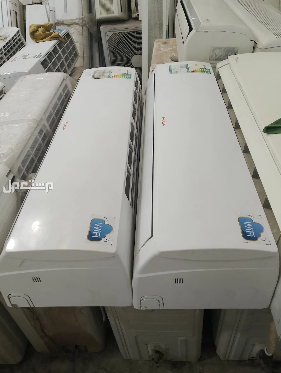 لبيع واستبدال جميع انواع المكيفات اسبليت وشباك بالتركيب والضمان 7 نجوم وشرايح