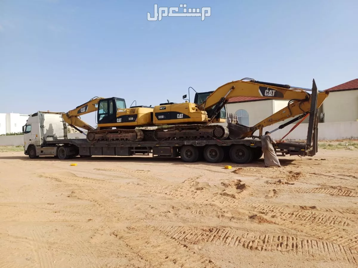 معدات للايجار بوكلين شيول شاحنة بلدوزر رصاصة قلاب مقاولات حفر هدم ردميات