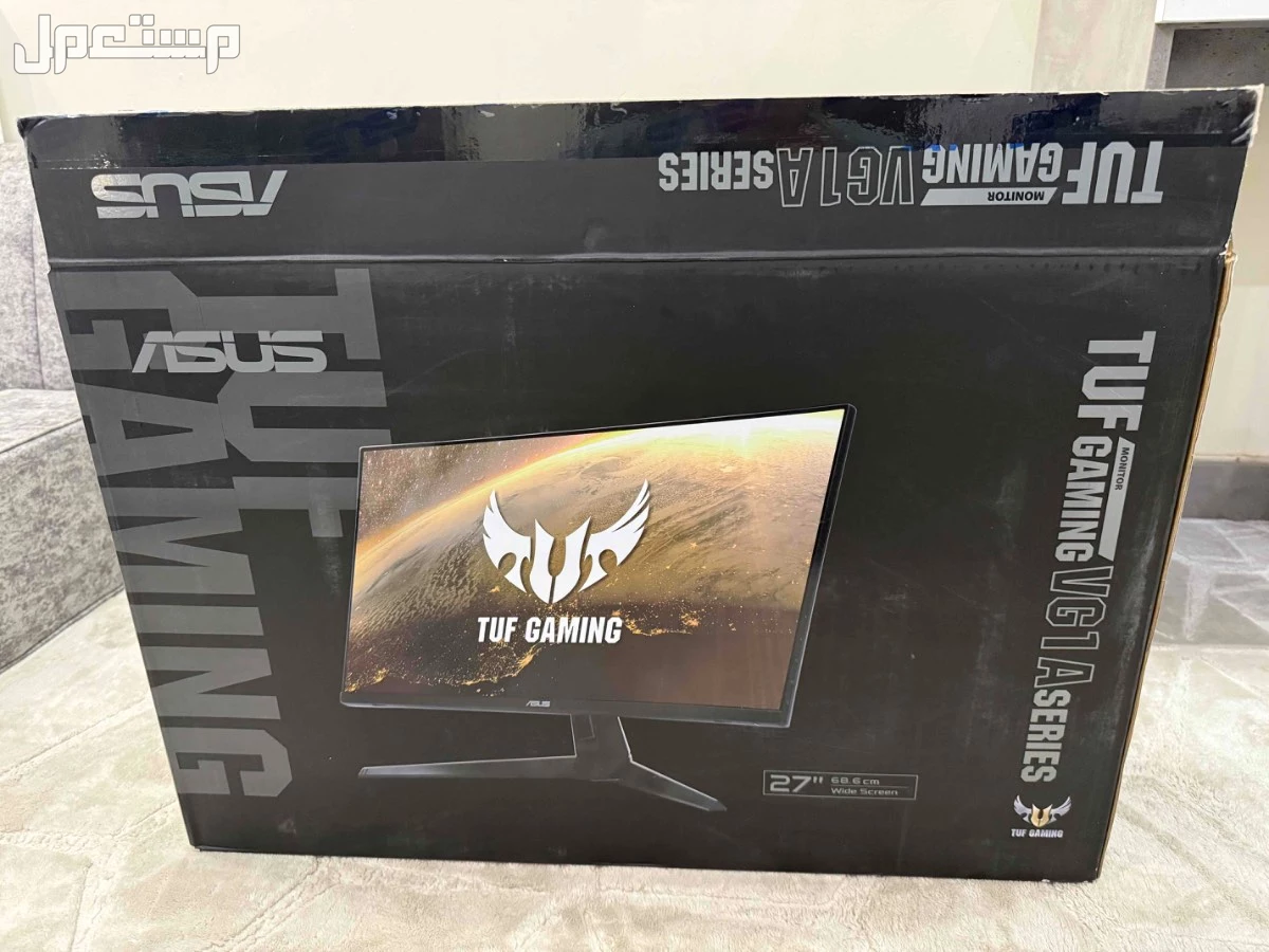 شاشة اسوس FHD 165 هرتز في تبوك بسعر 420 ريال سعودي