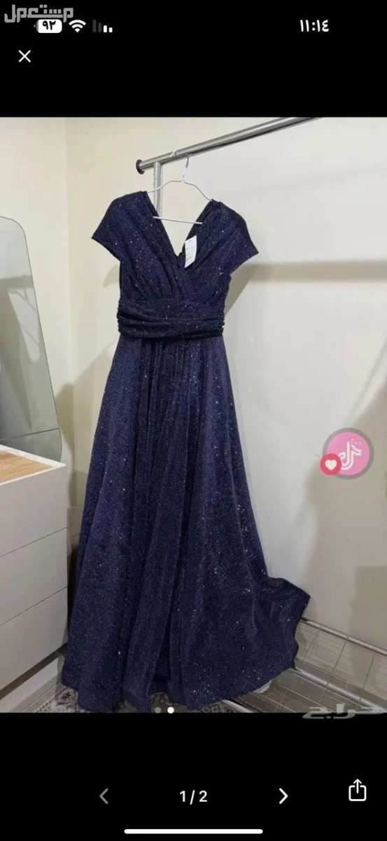 فساتين سهرات نظيف لبس مرة واحدة في بريدة بسعر 200 ريال سعودي