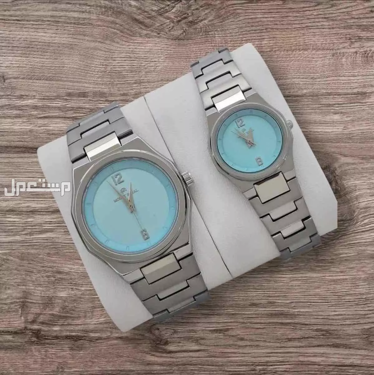 طقم ساعات مونت رويال رجالي ونسائي مع ضمان
