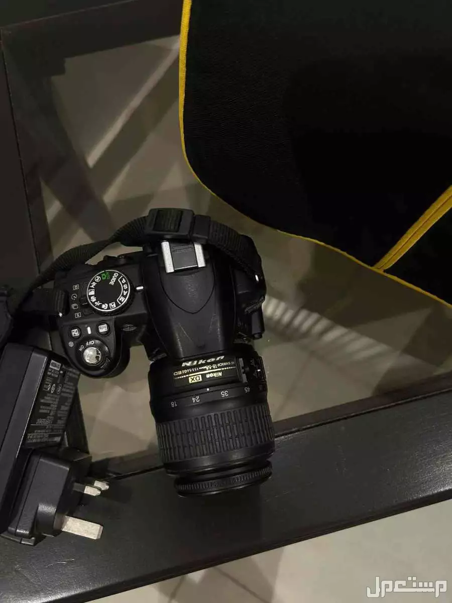 للبيع كاميرا Nikon D3100 بعدسة 18-55mm بحالة ممتازة