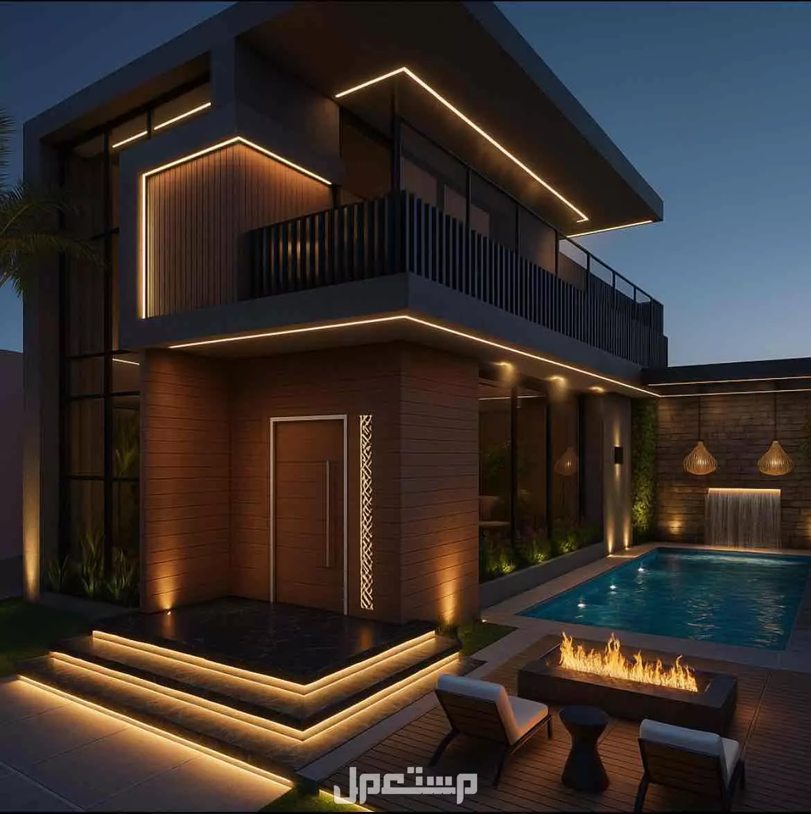 تصميم وتنفيذ حديقة المنزل  في الرياض