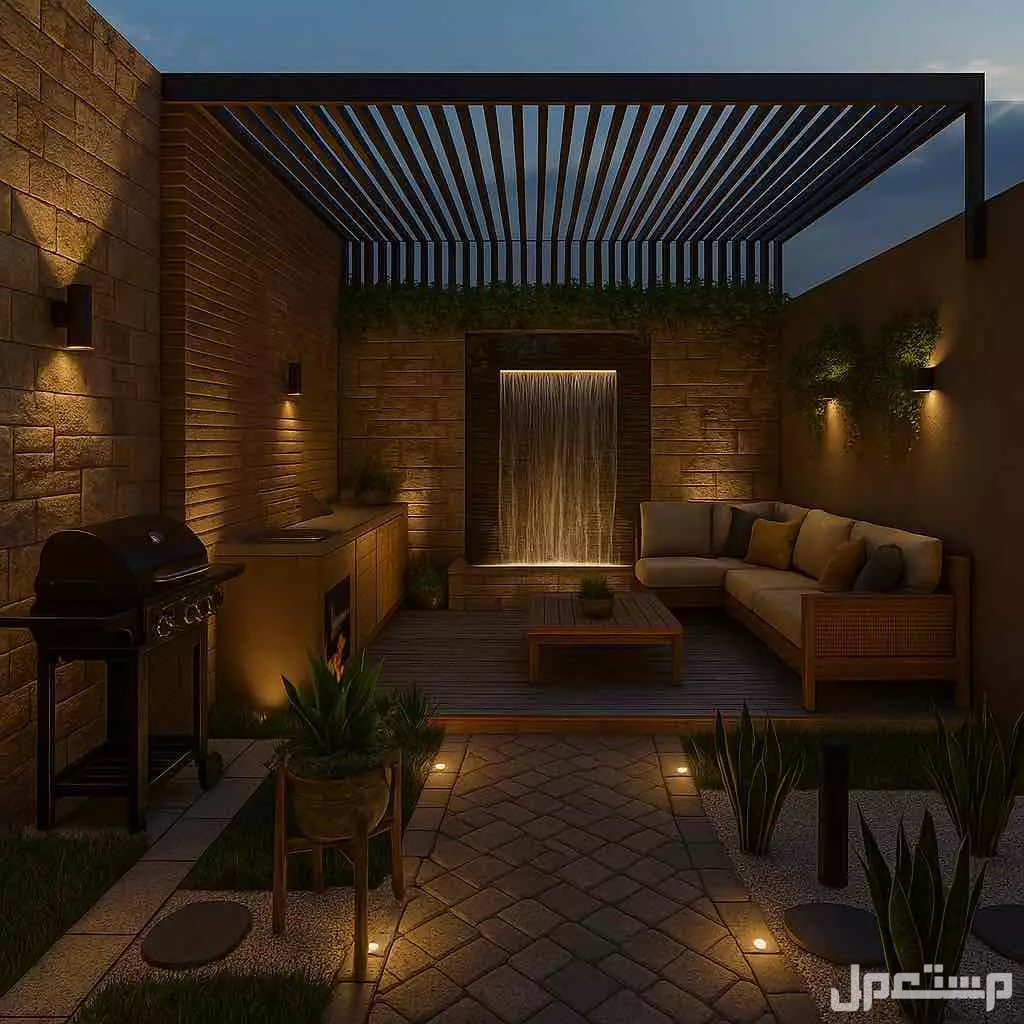 تصميم وتنفيذ حديقة المنزل  في الرياض