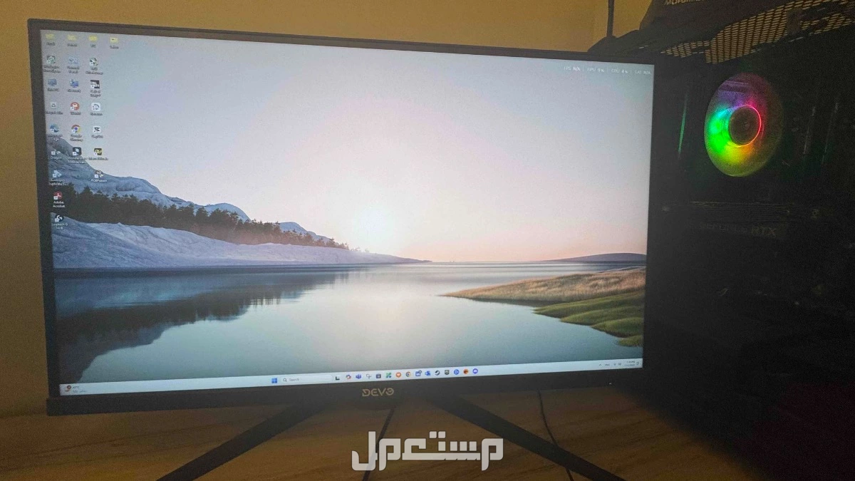 كمبيوتر مكتبي احترافي للبيع بمواصفات عالية الرياض