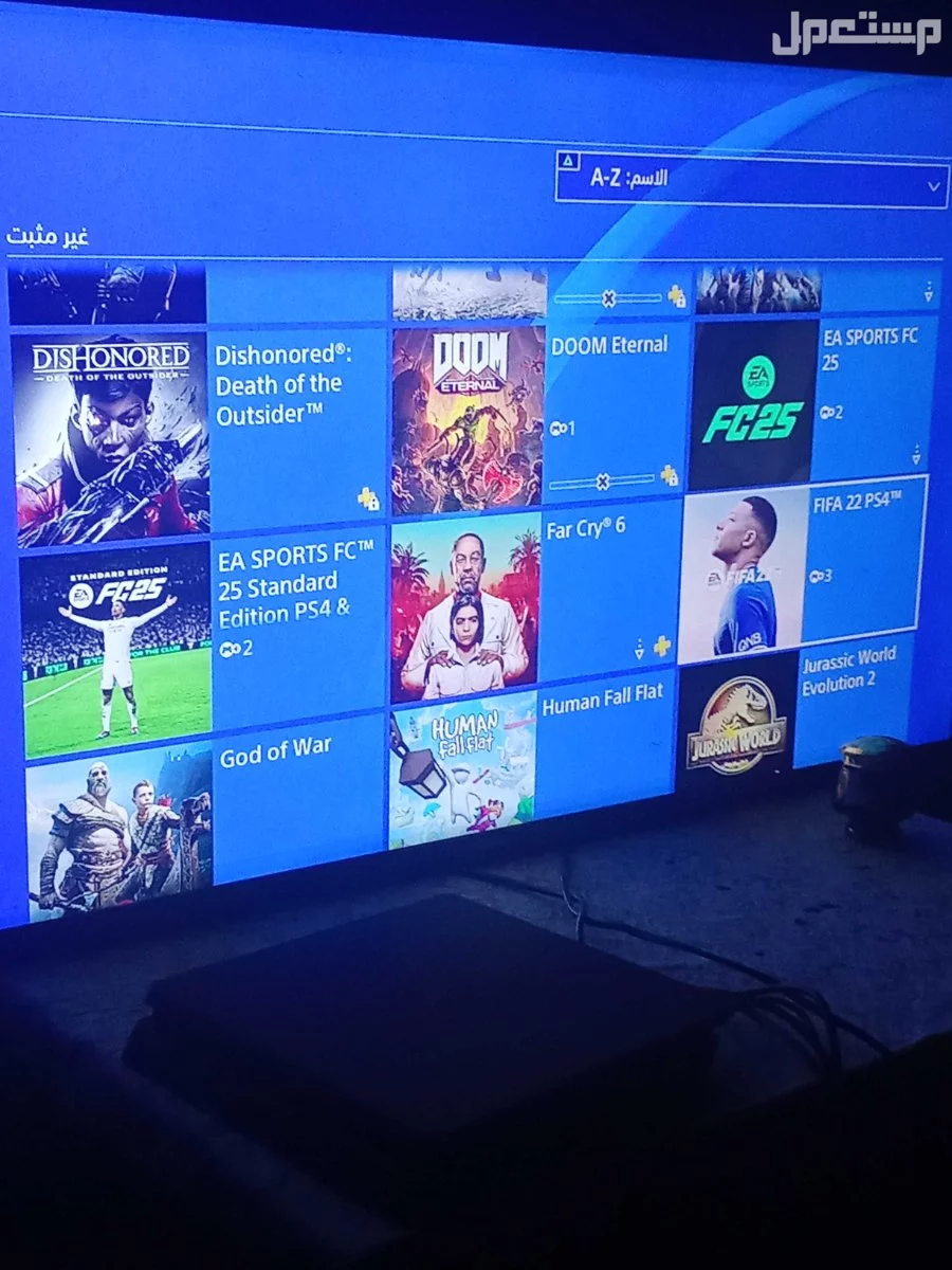 سوني 4  في صبياء بسعر 100 ريال سعودي