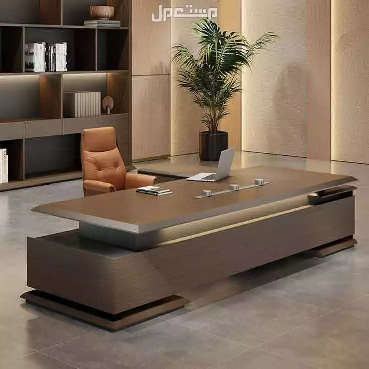 مكتب مدير خشب MDF اسباني مستورد/مكتب إداري مودرن/office furniture modern من سمارت ديزاين