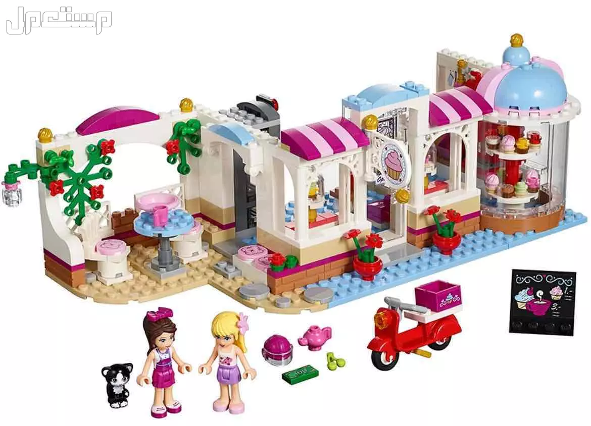 lego friends ليغو فريندز محل كب كيك في جدة بسعر 170 ريال سعودي