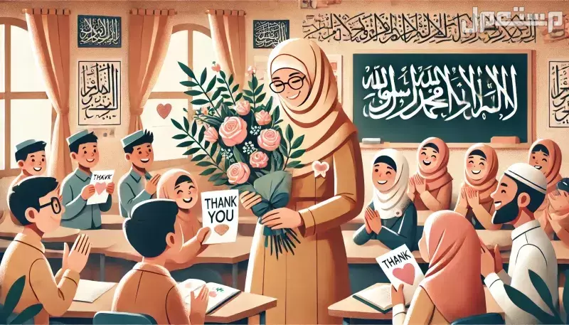 عبارات شكر للمعلمة من ولي الأمر في العام الدراسي الجديد 1447 عبارات شكر للمعلمة من ولي الأمر