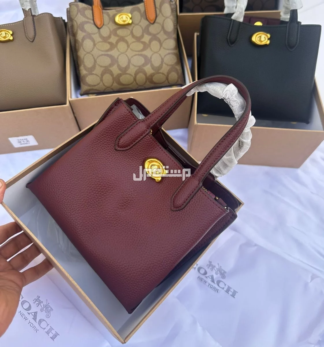 شنط ماركة كوتش ماستر كوالتي حجم وسط