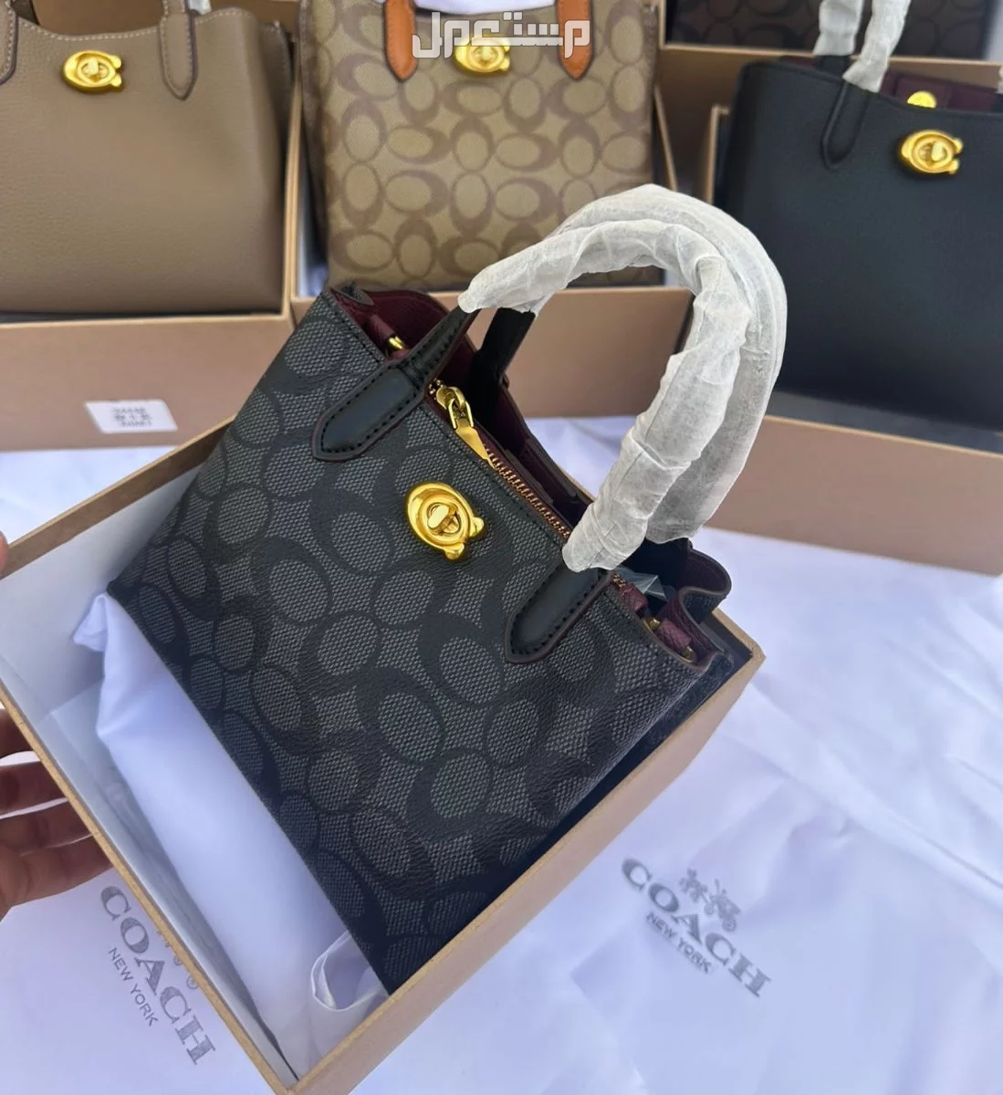 شنط ماركة كوتش ماستر كوالتي حجم وسط