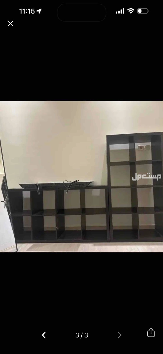 دولاب رفوف للبيع جديد ونظيف من ايكيا