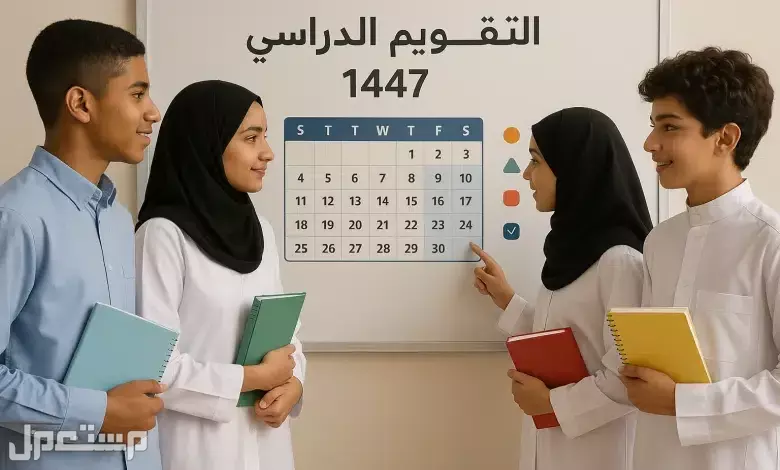 كم باقي على عودة المدارس 1447؟.. تفاصيل التقويم الدراسي الجديد جدول التقويم الدراسي 1447