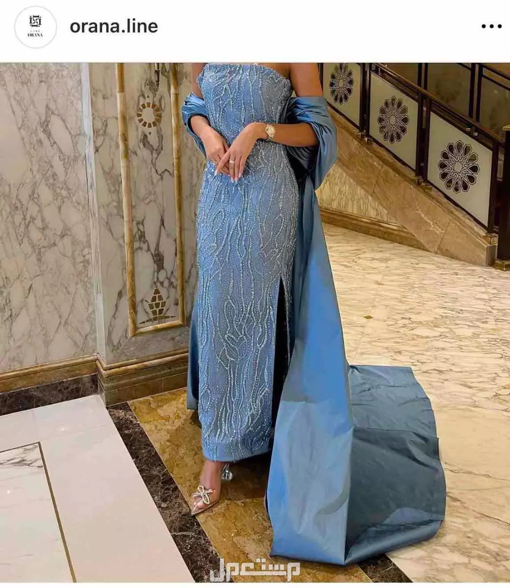 مكه المكرمه لبيع فستان لبس مره وحده اخذته من مصممه ب2500 مقاس m ابغى فيه 1000 وقابل للتفاوض