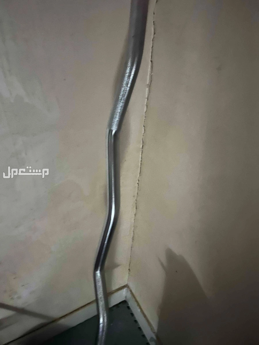 شنطه حديد 50 كيلو + باو متعرج + دمبل 70 كيلو