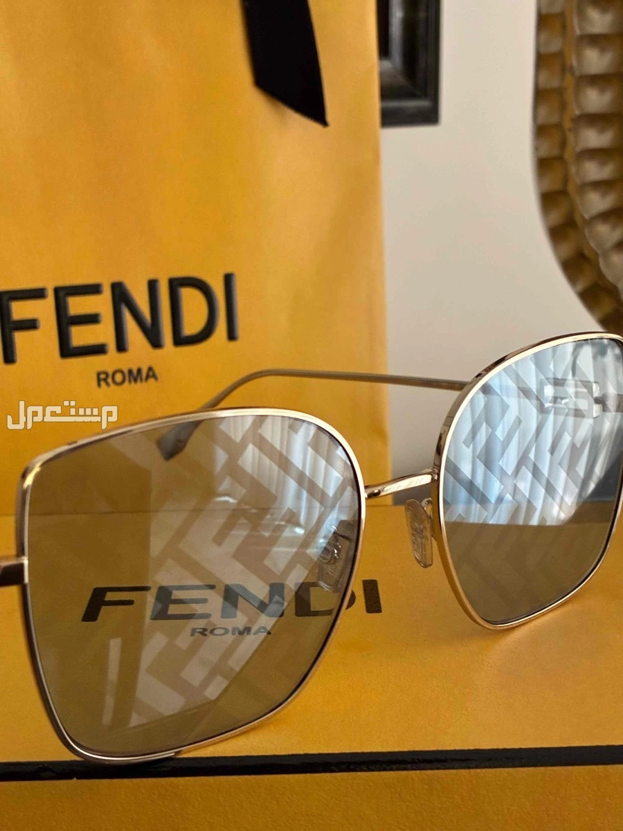🕶️ نظارة شمسية ماركة FENDI أصلية