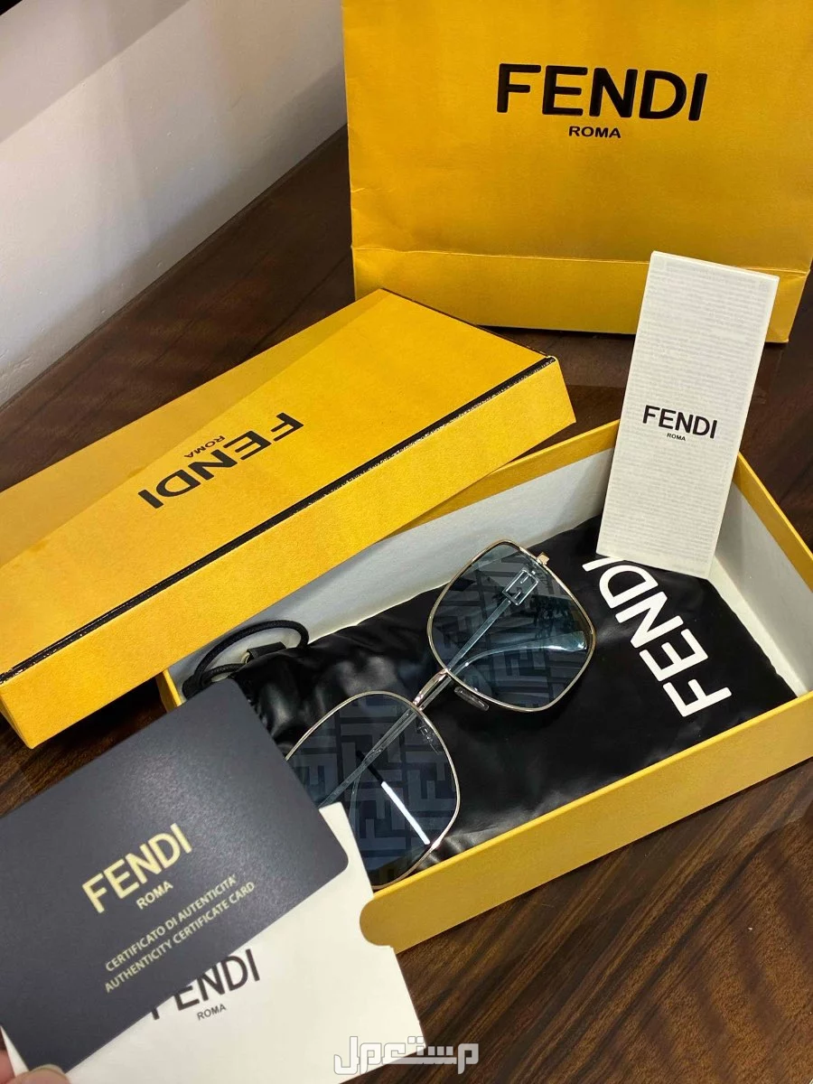 🕶️ نظارة شمسية ماركة FENDI أصلية