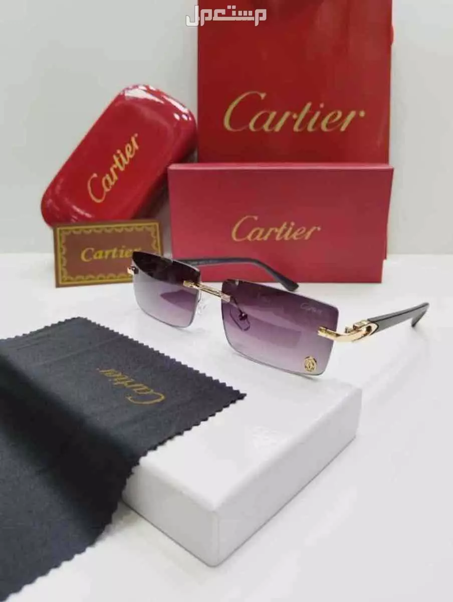 نظارات شمسية ماستر بجميع ملحقاتها