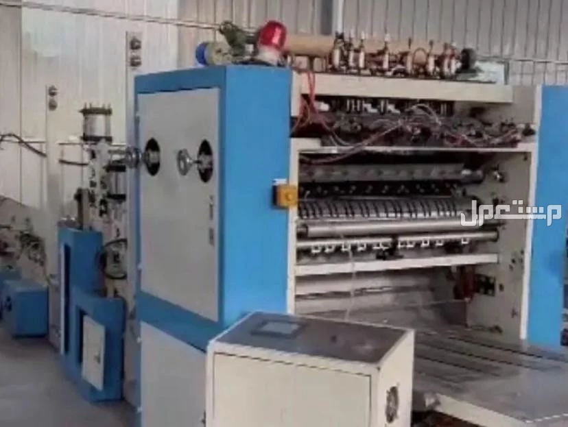 معدات مصنع مناديل بكامل مستلزماتها للبيع